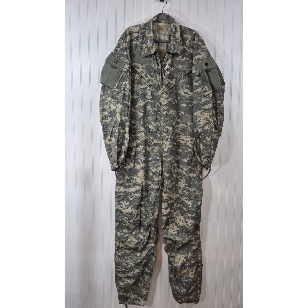 NEW US Military Mens UCP Digital Camo Flight Suit Coveralls Large Regular